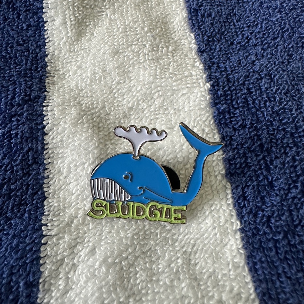 Sludgie Blue Whale Swim Pin